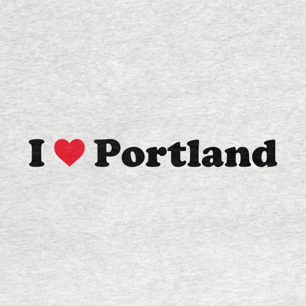 I Love Portland by Novel_Designs